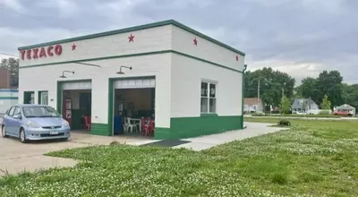 Historic Gas Station Transformed into Vibrant Community Hub