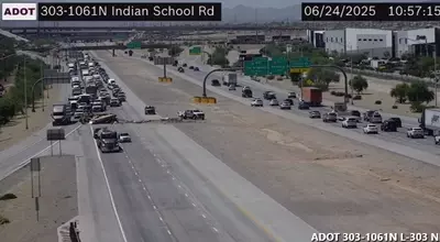 Major Food Truck Crash Leads to Partial Closure of Loop 303 in West Valley