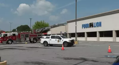 Evacuation Underway at Greenville Grocery Store Following Afternoon Fire