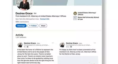 Defiant Prosecutor Grace Stands Firm Amidst Justice Department's Dismissal