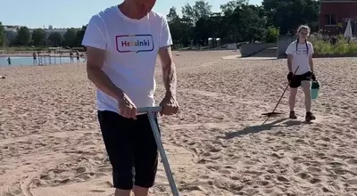 Helsinki Battles Goose Droppings on Beaches with Innovative Cleaning Solution