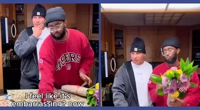 Men Confront Vulnerability in Flower-Giving
