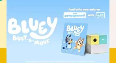 Bluey: Bust-a-Move, the new interactive video game, encourages active play