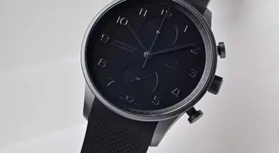 IWC Debuts All-Black Portugieser Chronograph Ceratanium