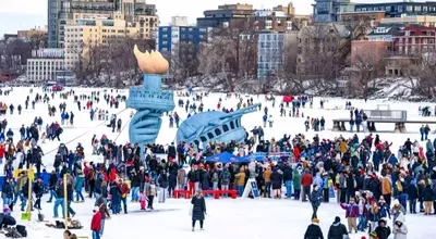 Celebrating Winter: Madison's Frozen Assets Festival Faces Climate Challenges