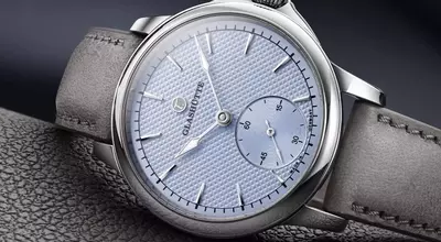 Tutima Unveils Patria Titanium with Light Blue Dial