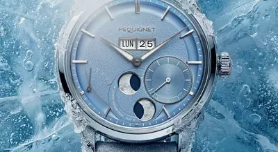 Pequignet Unveils "Icy Blue" Royale Paris Watch with Calibre Royal Movement