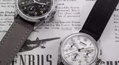 Benrus Reintroduces the Iconic Sky Chief Chronograph: A Nod to Aviation Heritage