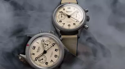Hanhart Unveils 417 Ti Desert Pilot Limited Edition Chronographs