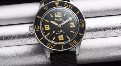 Eska Amphibian 250 Destro: A New Era for Left-Handed Dive Watches