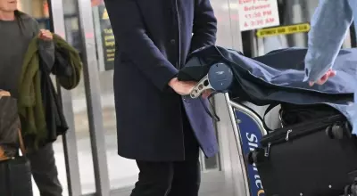 Tom Hiddleston's Impeccable Airport Style