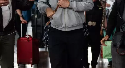 Charles Melton's Cannes Comfort Style with Hoka Sneakers