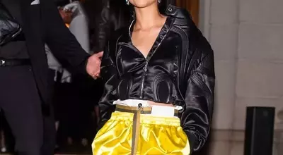 Zendaya Reimagines Evening Wear with Silk Boxer Shorts at Louis Vuitton Event