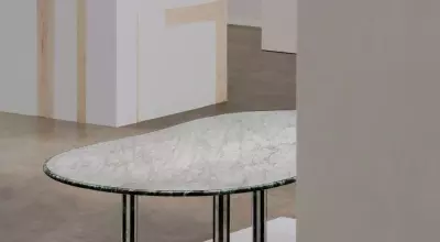 Hermès Introduces Luxurious "Stadium" Table at Milan Design Week