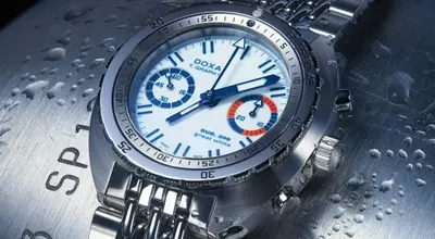 Doxa and Topper Jewelers Unveil 'Great White' SUB 200 T.Graph II Limited Edition