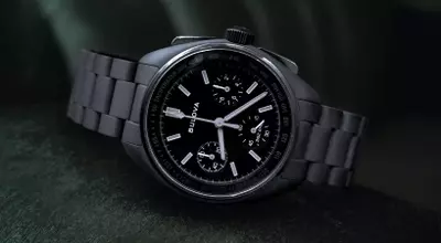 Bulova Unveils the Lunar Pilot Black Hole: A Compact and Dramatic Tribute to Space Exploration