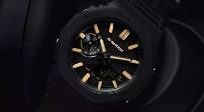 Casio G-SHOCK Luxe Black Collection: Elevated Octagonal Timepieces