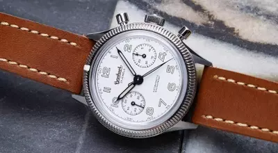 Hanhart 417 ES Moby Dick: A Refined Pilot's Chronograph with Vintage Appeal