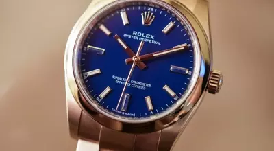 Rolex Oyster Perpetual 34mm Gold Collection: A Centenary Reimagining with Stone Markers