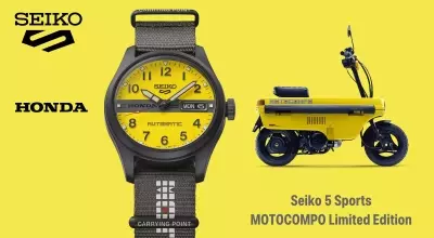 Seiko's Latest Collaboration: A Nod to Honda's Iconic Motocompo