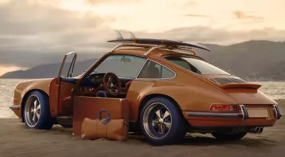 Louis Vuitton's Inaugural Automotive Collaboration with Singer Transforms Iconic Porsche 911s