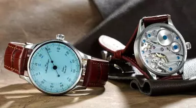 MeisterSinger Unveils First Colored Enamel Dial with Edition Unitas 1Z Blue