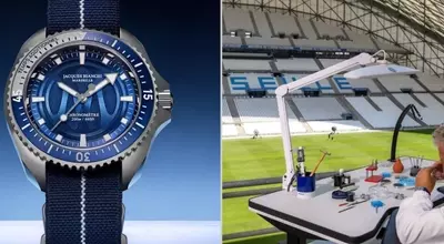 Olympique de Marseille and Jacques Bianchi Unveil Limited Edition Chronometer