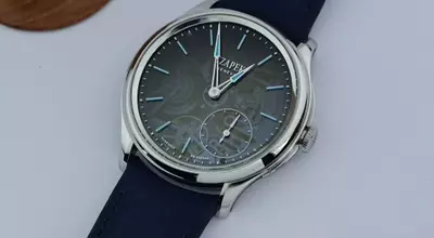 Czapek Unveils the Promenade Transparencies Aqua Blue Timepiece