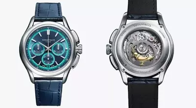 Tiffany & Co. Unveils New Limited-Edition Navy Blue Timer Chronograph in Titanium
