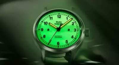 Studio Underd0g Debuts 02Series "Mantis" with Luminous Green Dial
