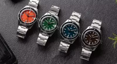 New Vibrant Hues for HTD Aquatìc Dive Watches