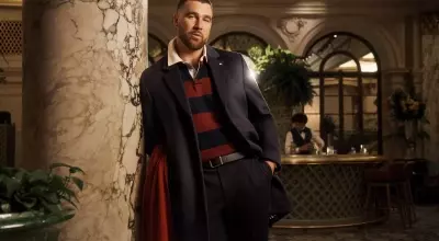 Travis Kelce Discusses His Dynamic Fashion Sense, Partnership with Tommy Hilfiger, and Upcoming Collection