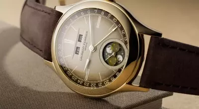 Laurent Ferrier Unveils Classic Moon Dusk Série Atelier Annual Calendar Moon Phase Watch