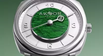 Akhor AK-10 Timepieces Featuring Unique Stone Dials Launched at Geneva Watch Days