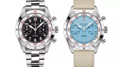 Gallet Reintroduces the Iconic Flying Officer Watch Series