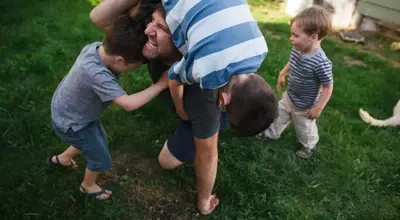 The Importance of Rough-and-Tumble Play in Childhood Development