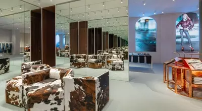 7 For All Mankind Reinvents SoHo Store with Nostalgic Flair