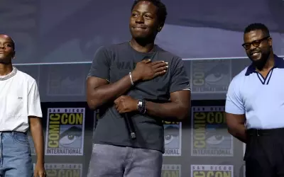David Jonsson Embodies the New Black Panther, Adorned with a Cartier Panthère