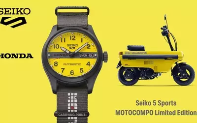 Seiko's Latest Collaboration: A Nod to Honda's Iconic Motocompo