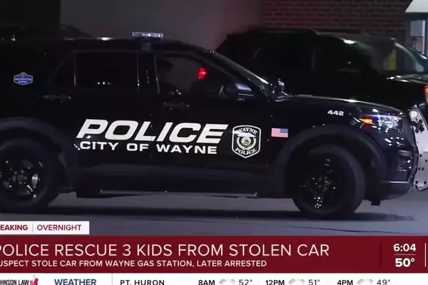 Children Rescued After Carjacking Incident in Wayne