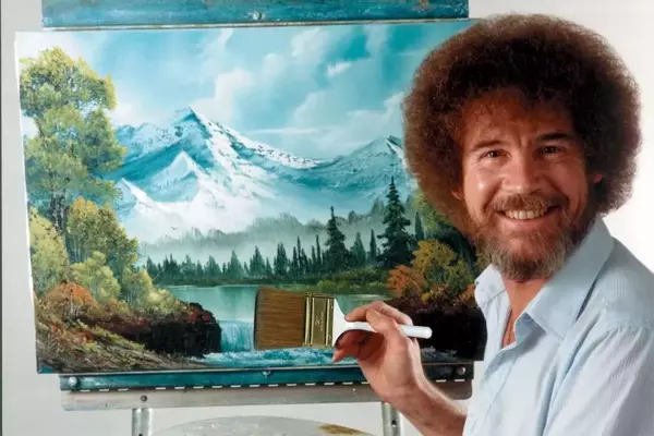 Bob Ross Paintings to be Auctioned to Support Public Television