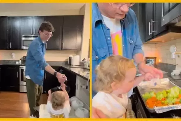 A Dad's "Bare Minimum" Effort Before Wife Returns from Work Sets a New Standard for Shared Household Responsibilities