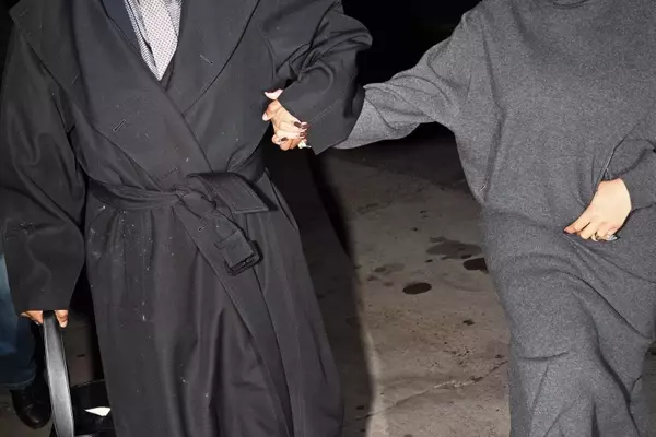 Rihanna and A$AP Rocky's Coordinated West Coast Style