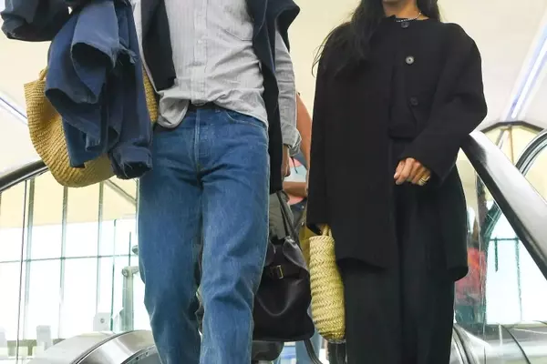 Harry Styles and Zoë Kravitz Master the Art of Coordinated Travel Style