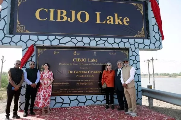 CIBJO Celebrates Centenary with Water Conservation Project in India