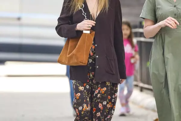 Jennifer Lawrence's Transitional Season Style Statement