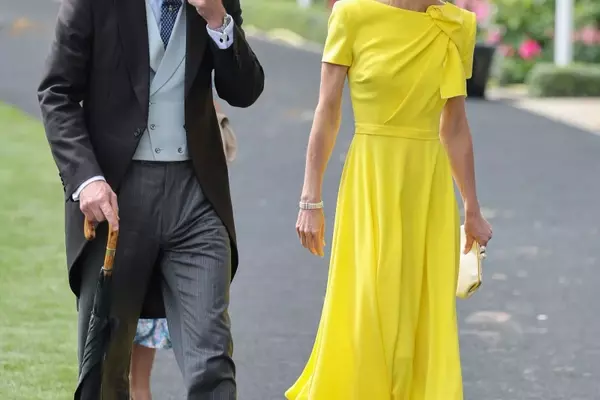 Duchess Catherine's Radiant Yellow Ensemble Illuminates Royal Ascot