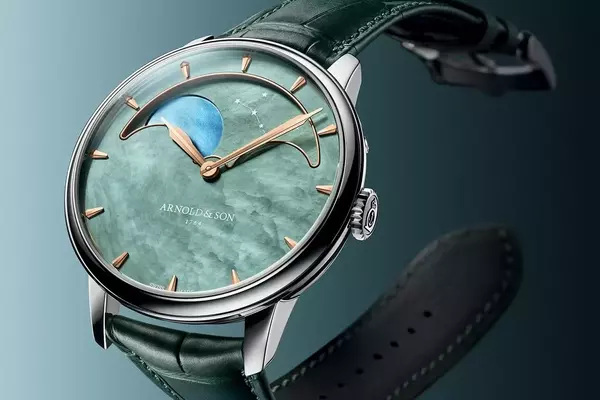 Arnold & Son Unveils Perpetual Moon 41.5 Steel "Colours of the Moon" Collection
