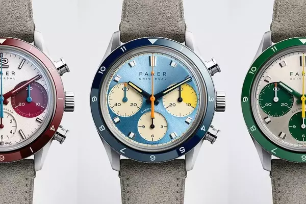 Farer Revitalizes Racing Chronographs with Vibrant 1970s Aesthetics