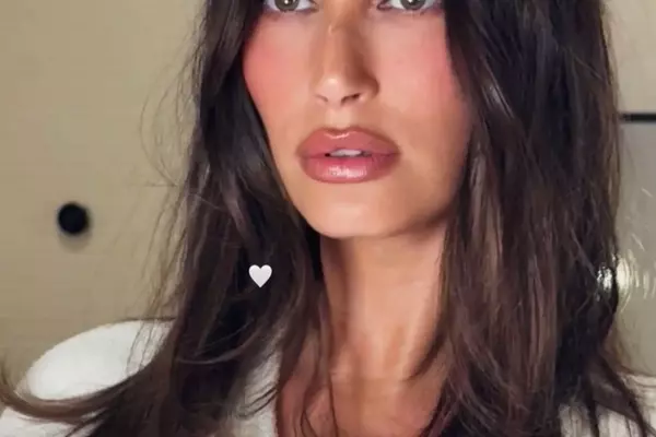 Hailey Bieber's Hair Transformation: From Blonde to Deep Chocolate Brunette